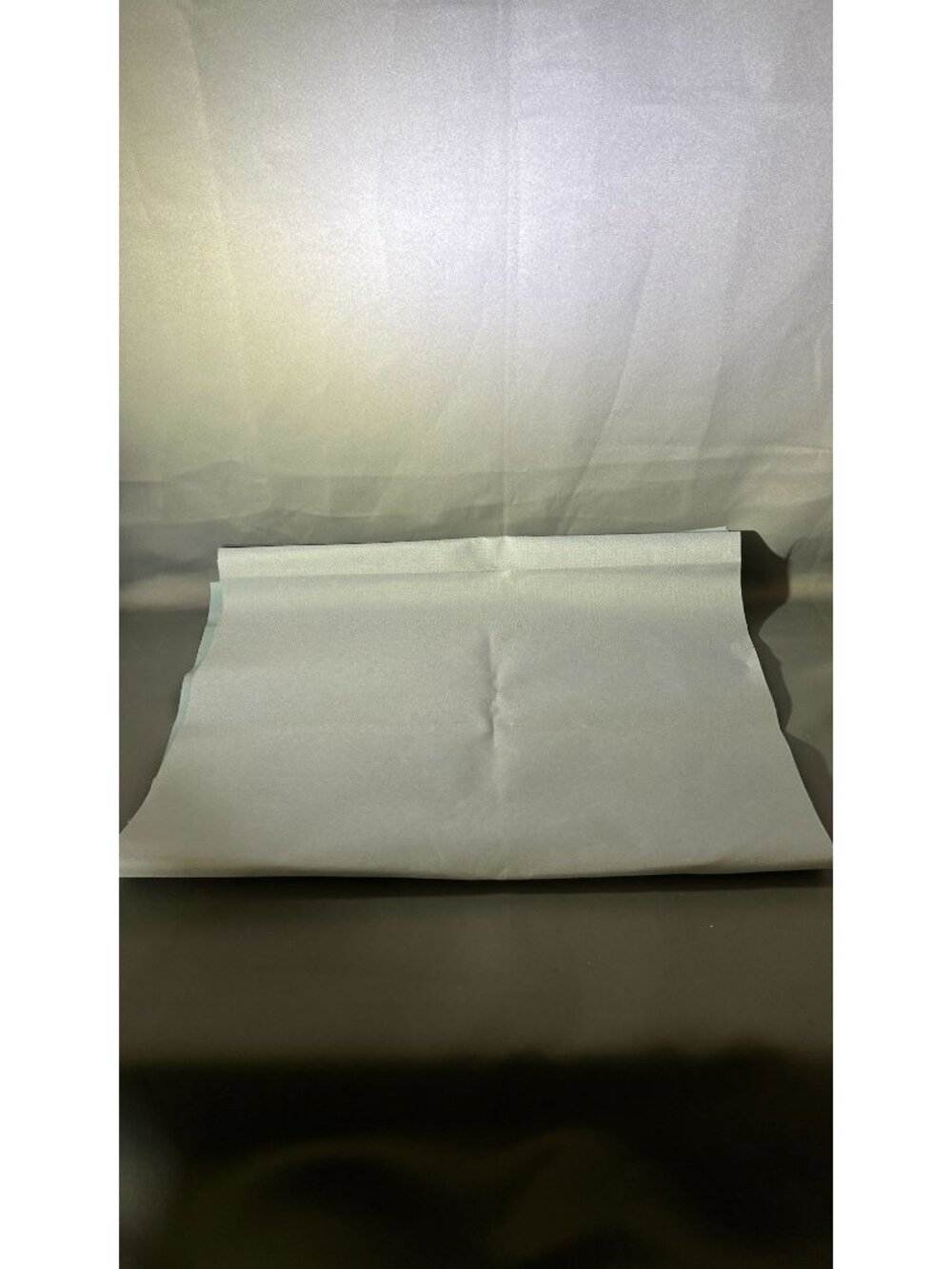 Silver Gray Fabric Roll Durable Material Lightweight & Smooth